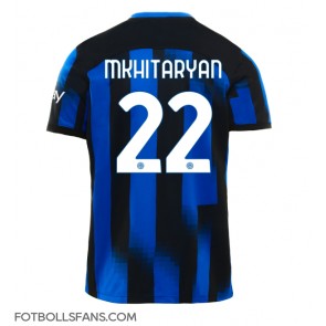 Inter Milan Henrikh Mkhitaryan #22 Replika Hemmatröja 2023-24 Kortärmad